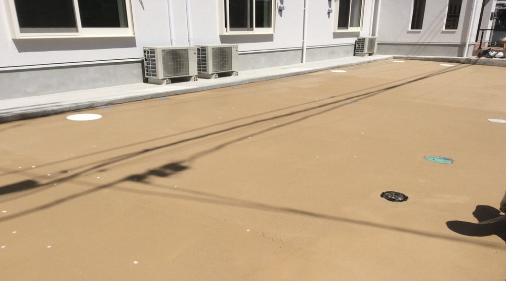相模原集合住宅(駐車場)の施工写真