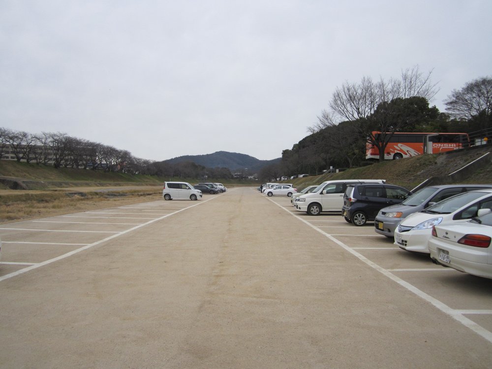 後楽園(駐車場・日本三大庭園)の施工写真