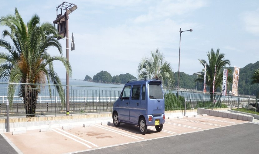 駐車場(ホテル徳島)の施工写真